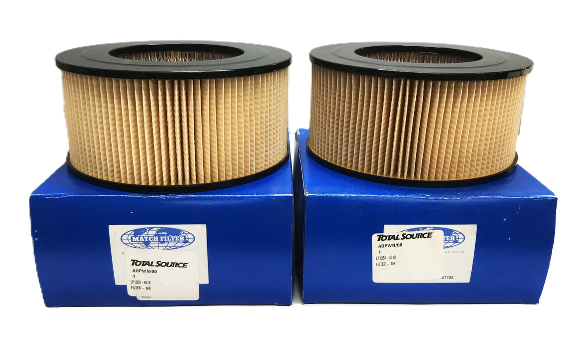Total Source Forklift Air Filter LP1350-4518 [Lot of 2] NOS