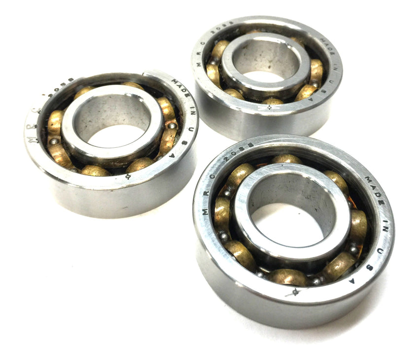 MRC Single-Row Roller Ball Bearing 203R [Lot of 3] NOS