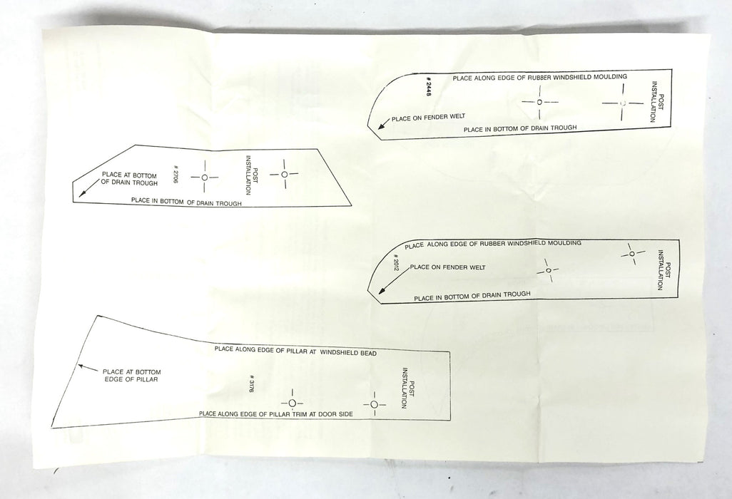 Unity The Beam Bracket Installation Kit 27 NOS