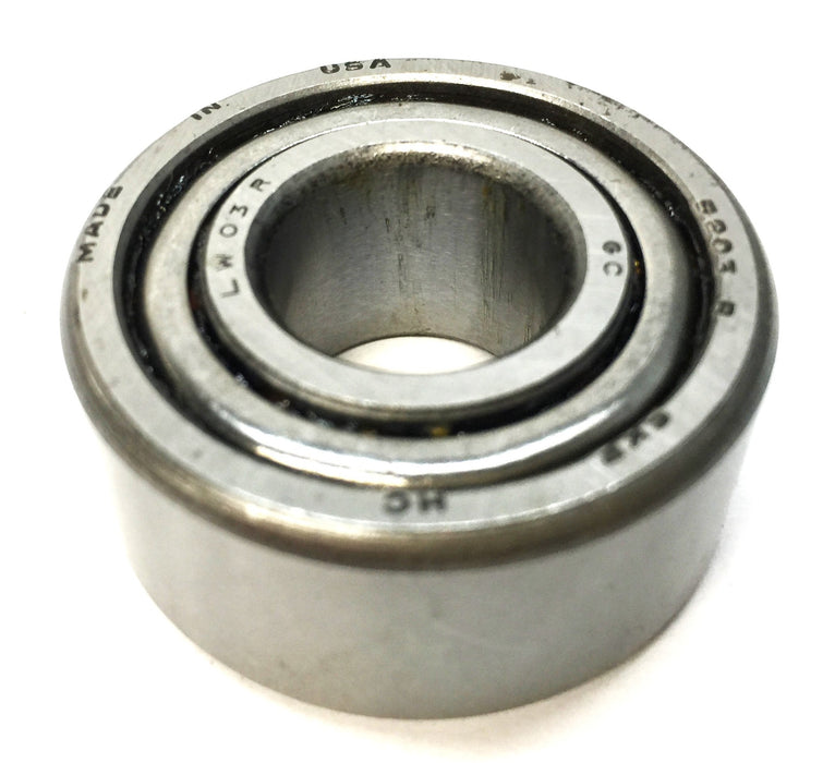 SKF Sealed Steel Roller Ball Bearing 5203B (LW03R/GC) NOS