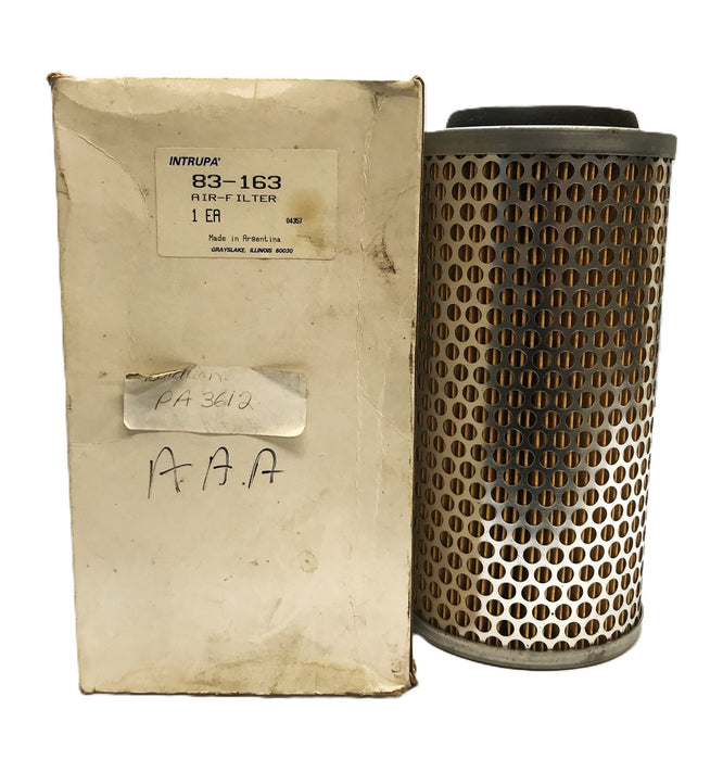 Intrupa Forklift Air Filter Air Filter 83-163 NOS