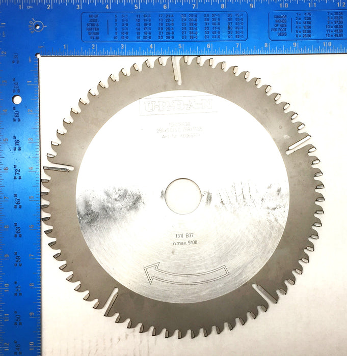 U-R-B-A-N 10" Tipper Circular Saw Blade 156016698 NOS