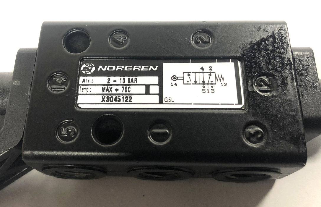 Norgren 2-10Bar 70C 1/8  Inch Roller Lever/Spring X3045122 NOS