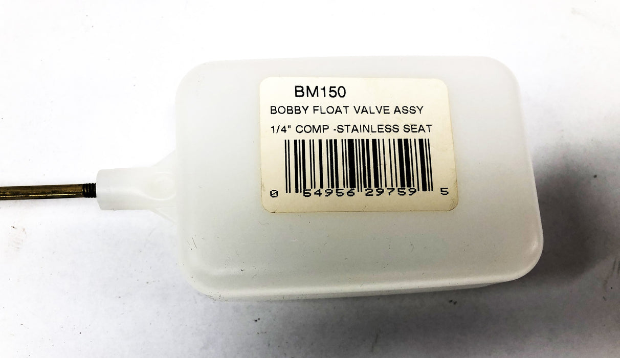 Robert MFG 1/4 inch NPT Stainless Steel Bobby Float Valve BM150 NOS