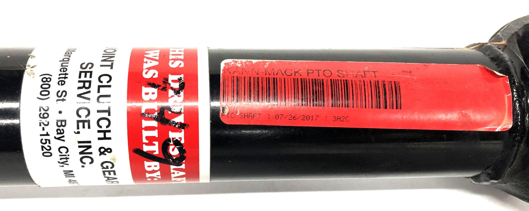 Kann-Mack PTO Drive Shaft 3A2C REMANUFACTURED