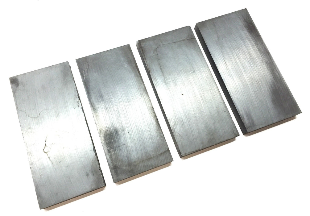 Unbranded 4" x 2" x .37" Ceramic Ferrite Block [Lot of 4] NOS
