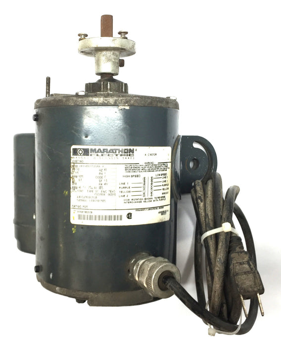 Marathon X925 1/2Hp 1075 RPM Single Phase Thermally Protected AC Motor USED