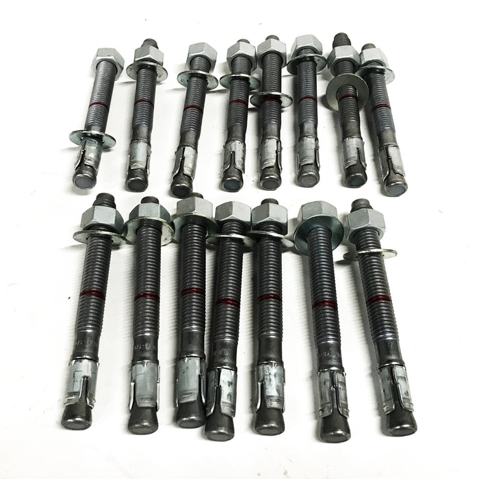 Hilti 5/8 inch X 6 inch Steel Zinc Plated Concrete Anchor KB-TZ2 [Box of 15] NOS