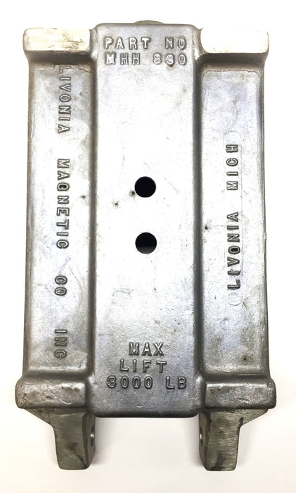 Livonia Magnetic Aluminum Heavy Lifting Magnet Enclosure MHH830 NOS