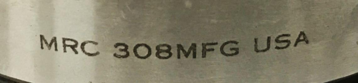MRC Cylindrical Ball Bearing 308-MFG NOS