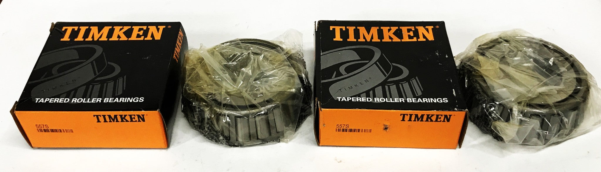 Timken Tapered Roller Bearing Cone 557S [Lot of 2] NOS