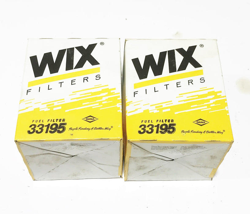 Wix Fuel Filter 33195 [Lot of 2] NOS