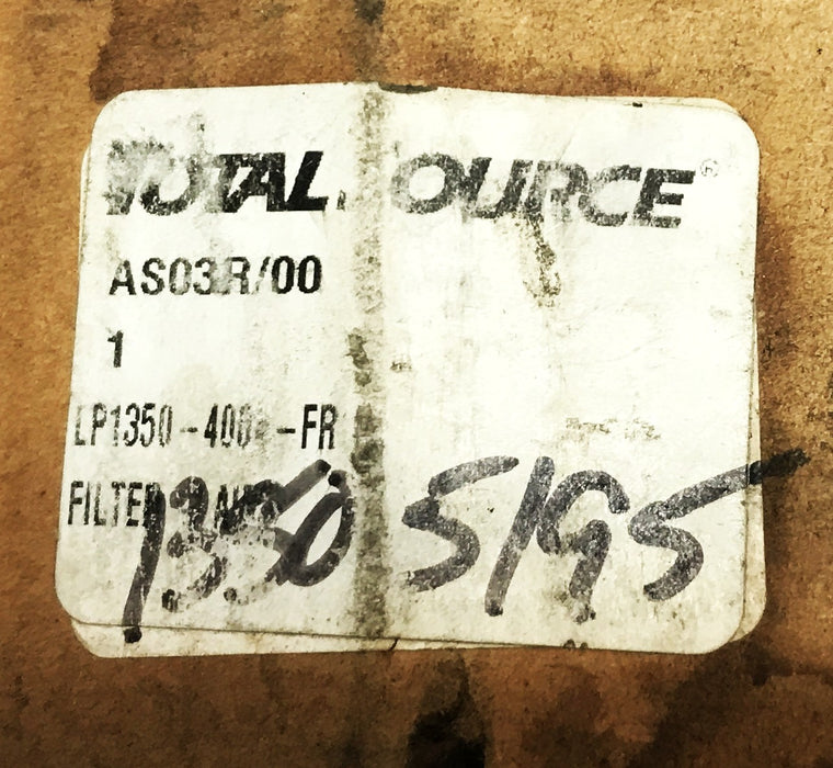 Total Source Forklift Air Filter 1350-5195 NOS