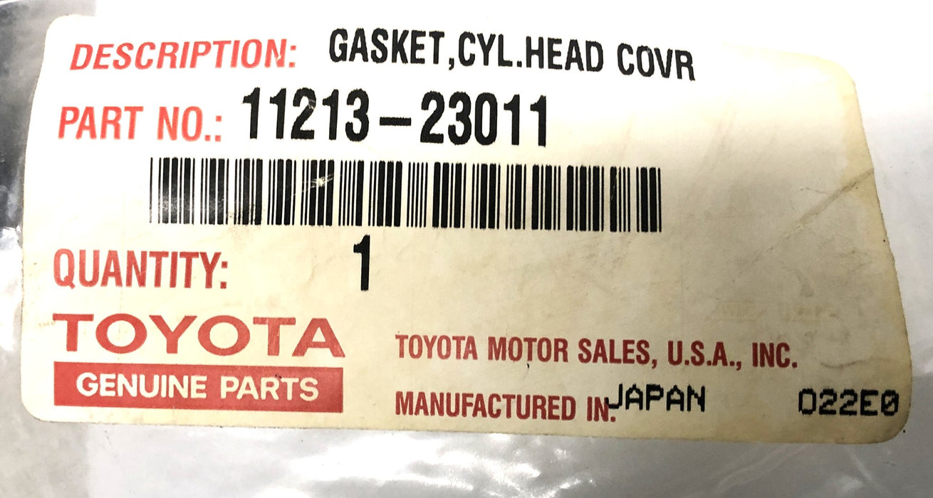 Toyota Cylinder Head Cover Gasket 11213-32011 NOS