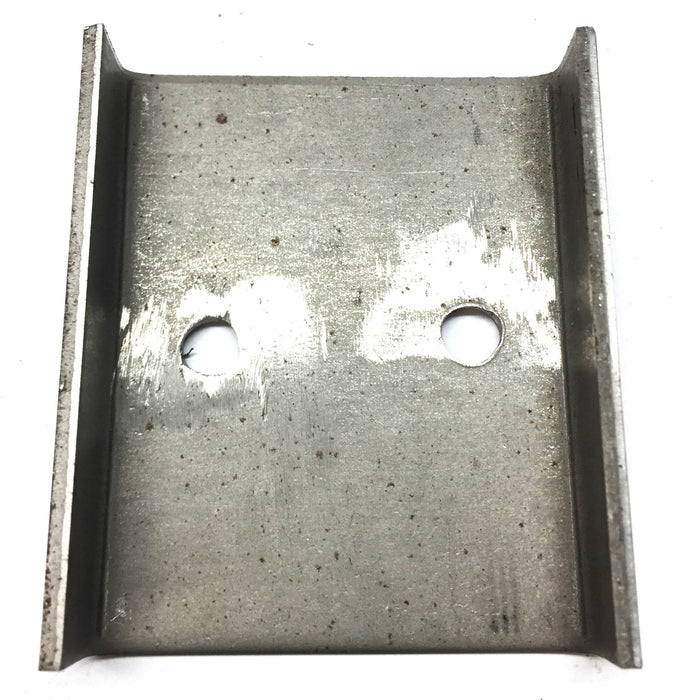 Unbranded 2.77" x 2.37" x 0.095" Steel Channel Bracket [Lot of 6] NOS