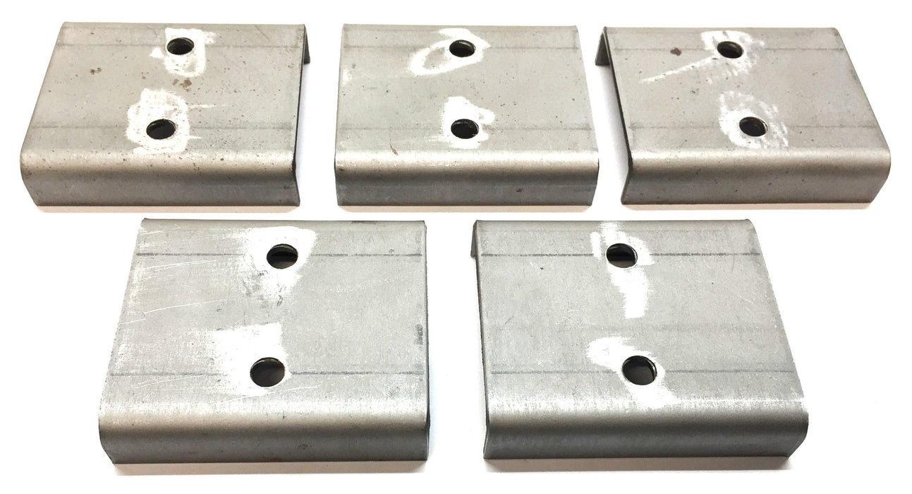 Unbranded 2.77" x 2.37" x 0.095" Steel Channel Bracket [Lot of 5] NOS