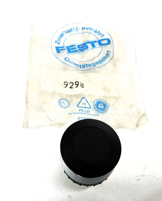 Festo Black Mushroom Push Button 9298 NOS