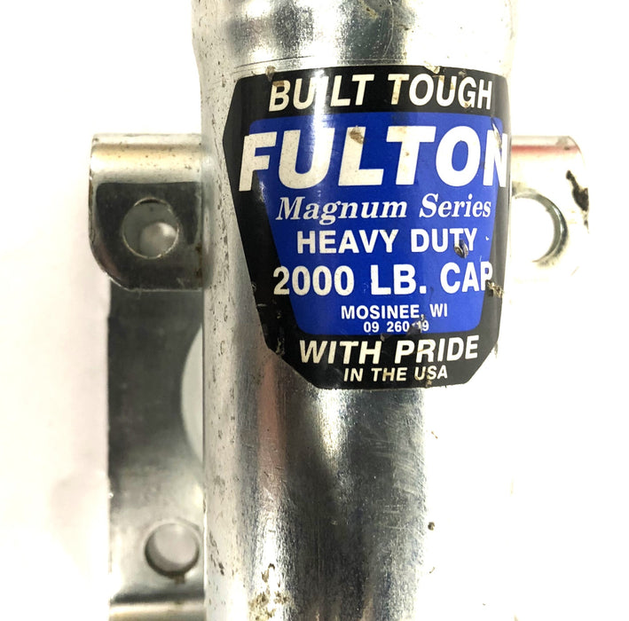 Fulton Magnum Series Heavy Duty Trailer Jack 2000LB Cap USED