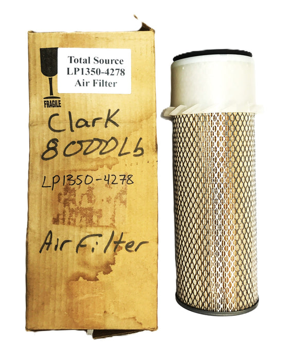 Total Source Forklift Air Filter LP1350-4278 NOS