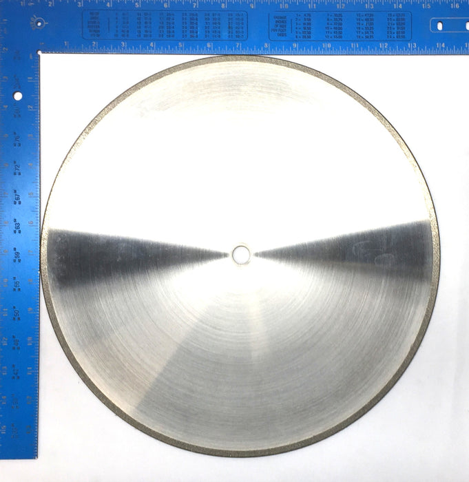 CDT 14" x 0.120" x 0.625" Square D80 Plated Grinding/Cutting Wheel PDN003596 NOS