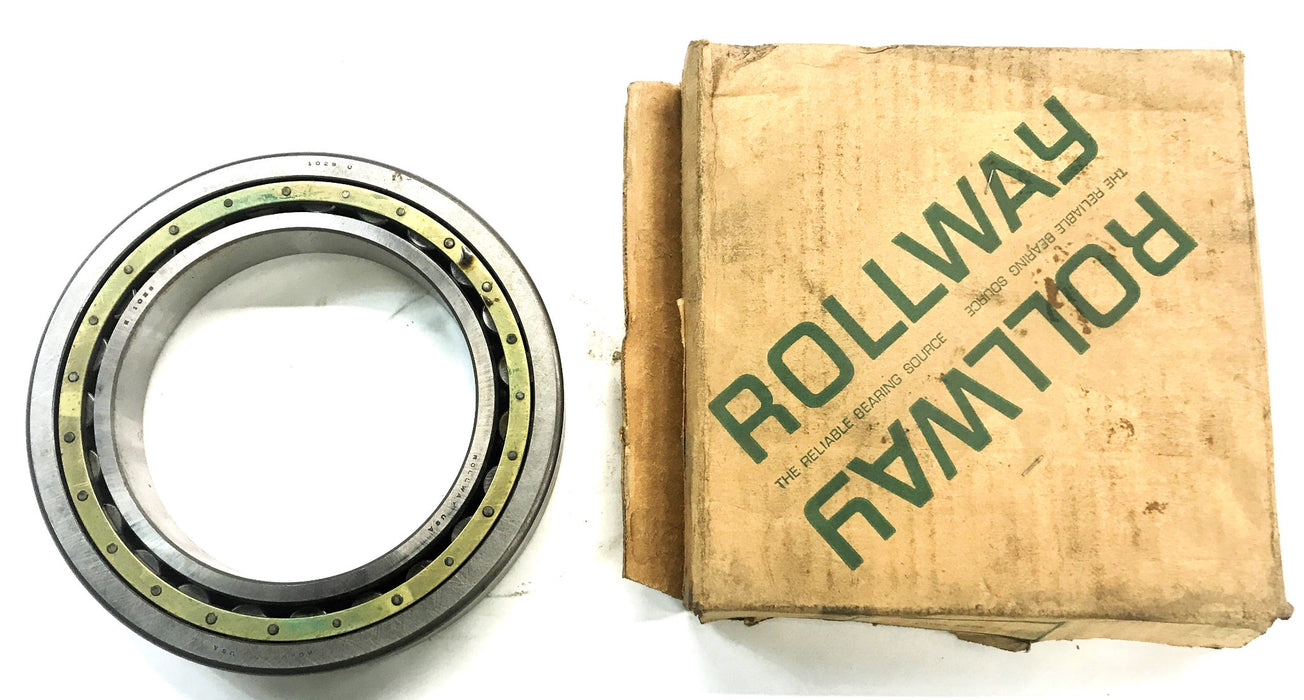Rollway Cylindrical Roller Bearing Made In The USA E1028U059 (1028U/E1028) NOS