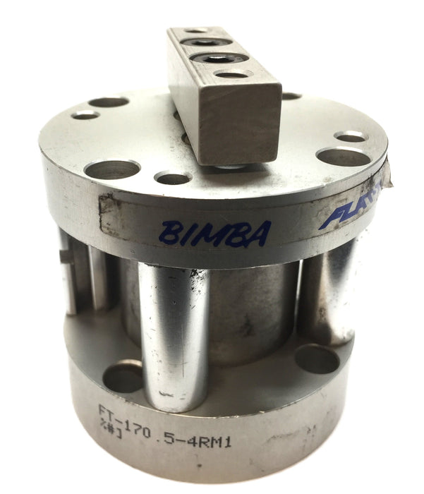 Bimba Flat-II Pneumatic Cylinder FT-170.5-4RM1 USED