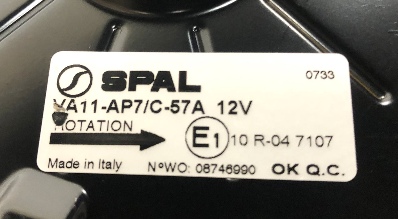 SPAL 12V Cooling Fan VA11-AP7/C-57A NOS
