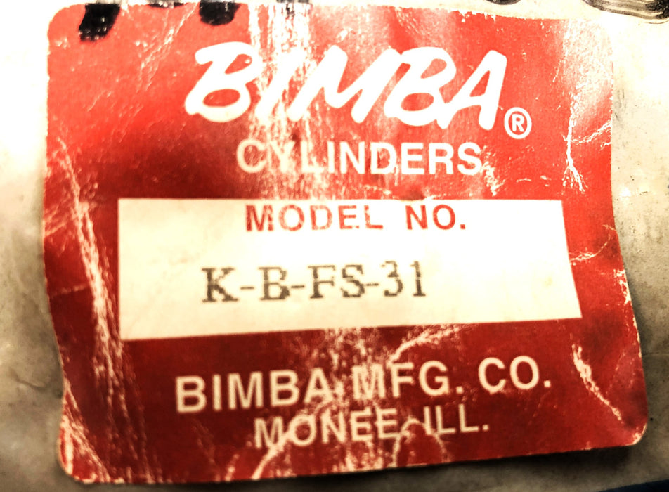 Bimba Air Cylinder Repair Kit K-B-FS-31 NOS