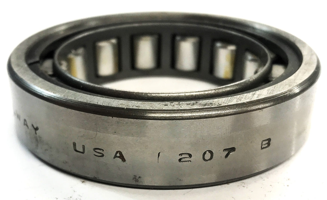 Rollway Cylindrical Roller Bearing Made In The USA 1207 B NOS