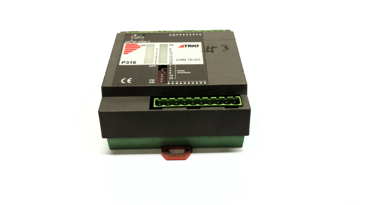 Trio 24V DC Class 2 Input Output Module CAN 16-I/O USED