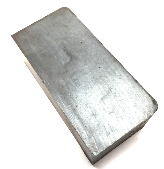 Unbranded 3" x 1-1/2" x 1" Unmagged Block Ceramic Ferrite Magnet [Lot of 5] NOS