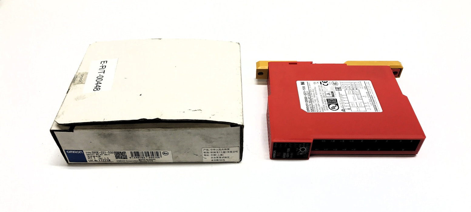 Omron Safety Relay Unit G9SE-221-T05 NOS