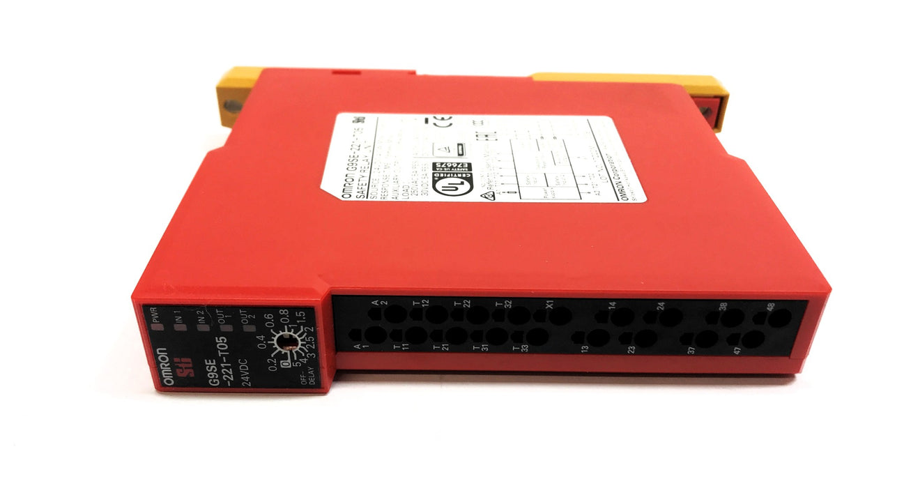 Omron Safety Relay Unit G9SE-221-T05 NOS