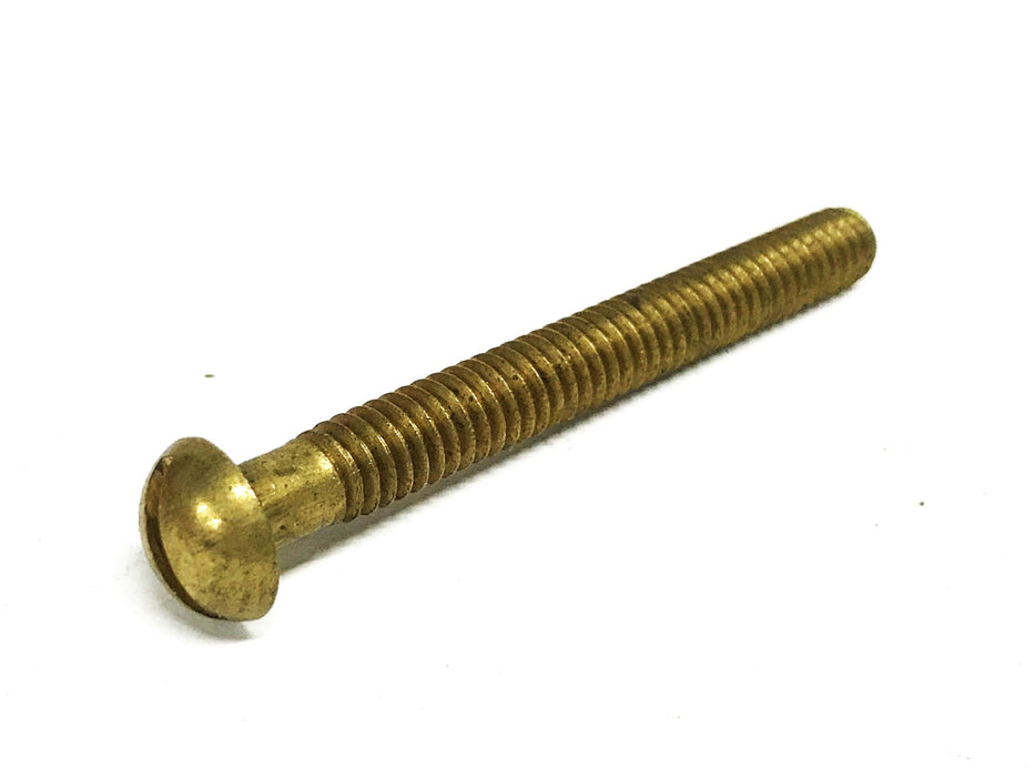 Unbranded 1/4-20 x 2-1/4 inch Round Head Slotted Machine Screw [Lot of 13] NOS