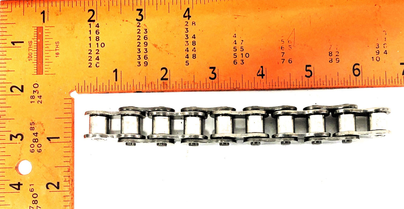 Unbranded 50SS Stainless Steel 6 in Cross Sheeter Chain 6x5/8 in [Lot of 3] NOS