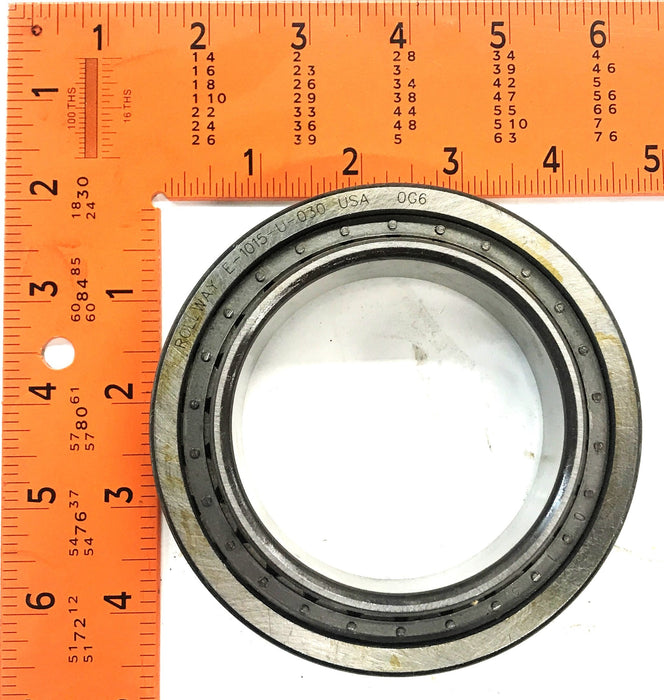 Rollway Cylindrical Roller Bearing Assembly Made In The USA E-1015-U-030 NOS