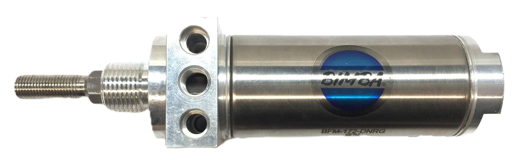 Bimba Pneumatic Cylinder BFM-172-DNRG NOS