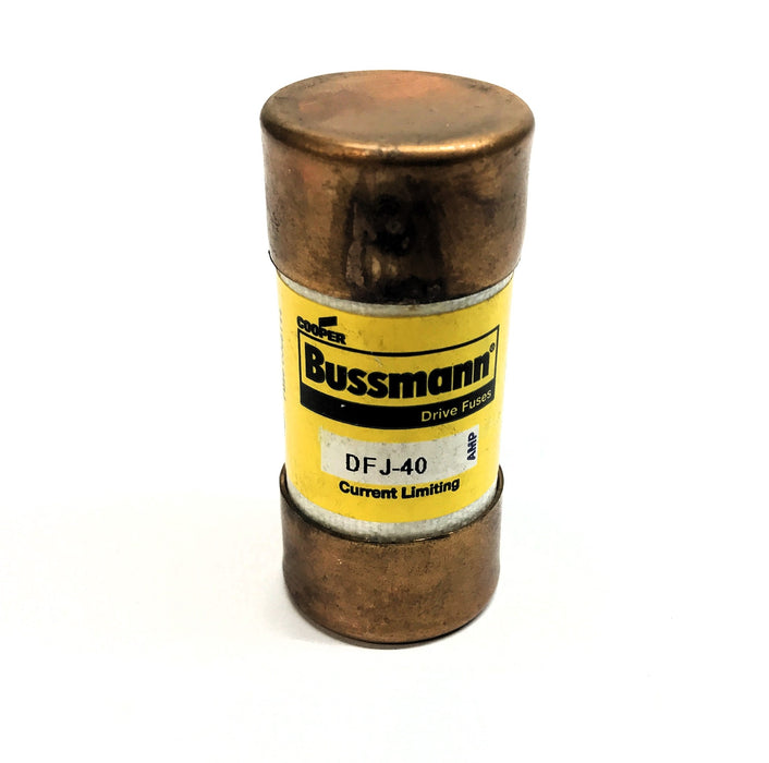 Copper Bussmann Class J Drive Fuse DFJ-40 NOS