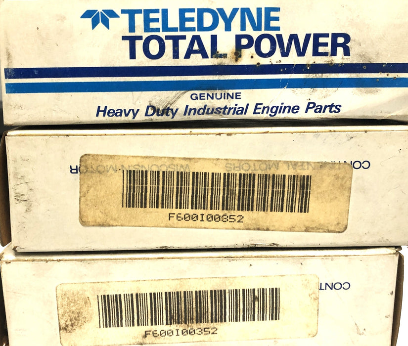 Teledyne Total Power Exhaust Valve F600I00352 [Lot of 3] NOS