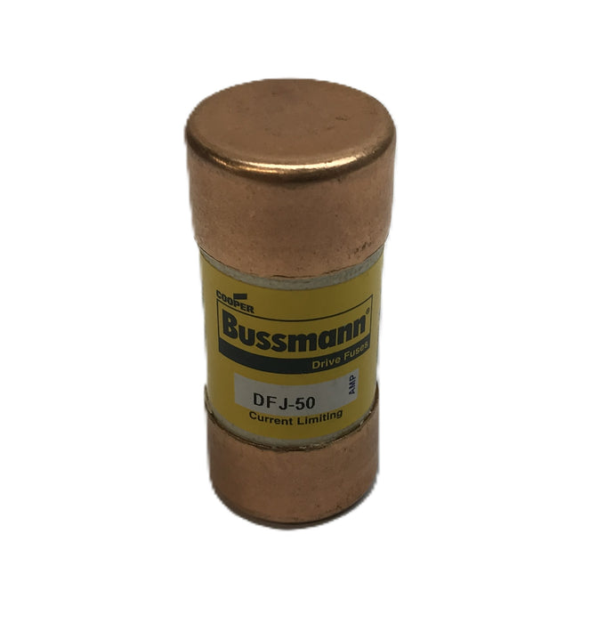Copper Bussmann Class J Drive Fuse DFJ-50 NOS