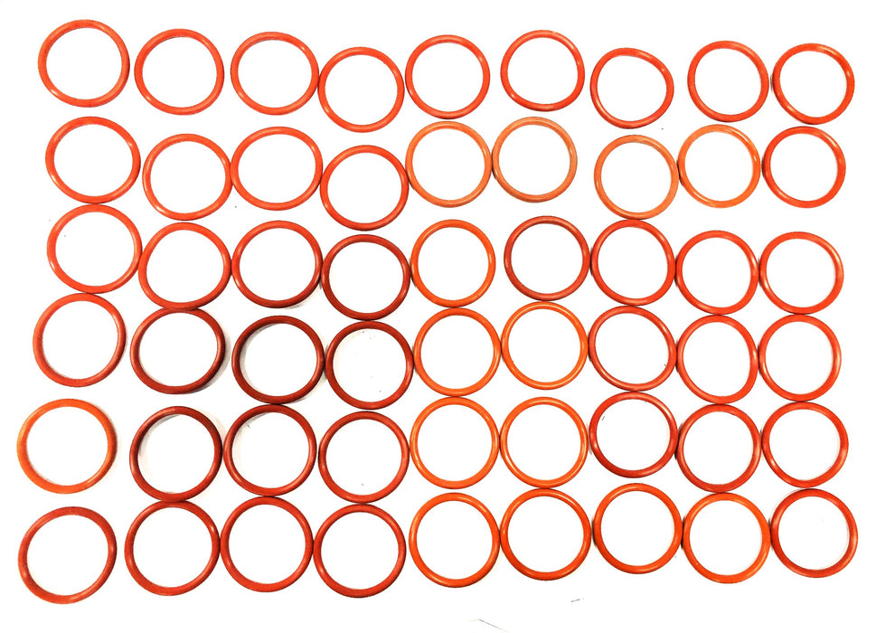 USA Sealing 329 70A Red O Ring 2x2-3/8x3/16 inch [Lot of 54] NOS