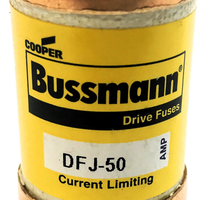 Copper Bussmann Class J Drive Fuse DFJ-50 NOS