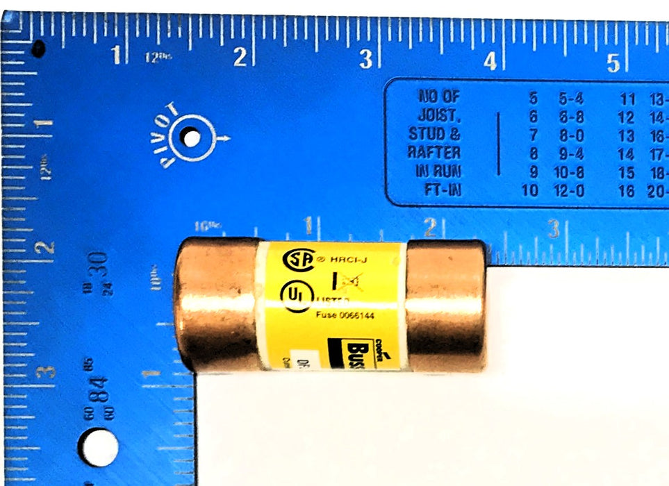 Copper Bussmann Class J Drive Fuse DFJ-50 NOS