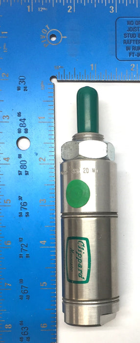 Clippard Minimatic Stainless Pneumatic Cylinder SSR 20-1/2 (SDR20-1/2) NOS