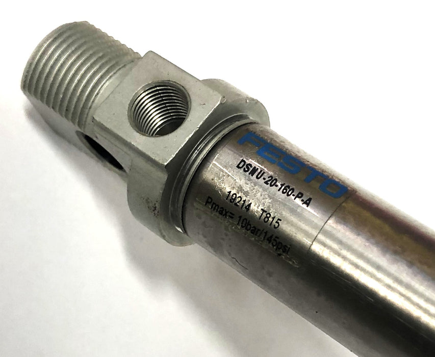 Festo 19214 T815 10bar/145psi Cylinder DSNU-20-160-P-A NOS