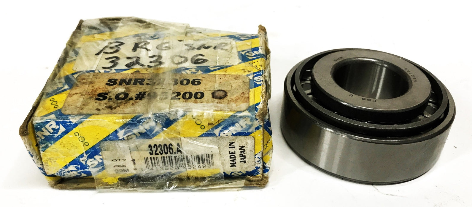 SNR Tapered Roller Bearing Cone and Cup 32306A NOS