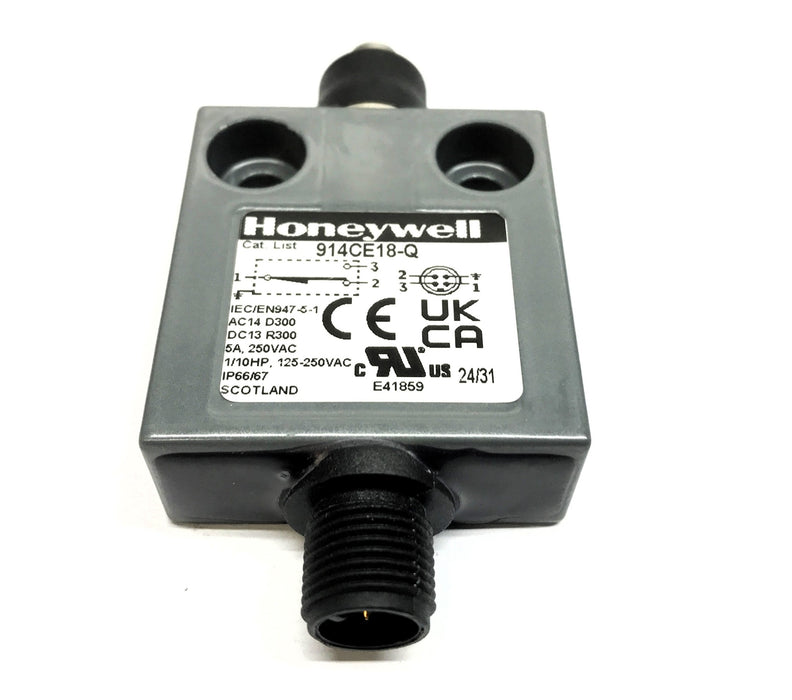 Honeywell Limit Switch 914CE18-Q NOS