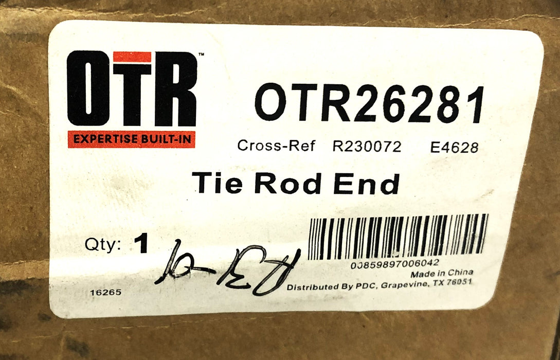 OTR Tie Rod End OTR26281 NOS