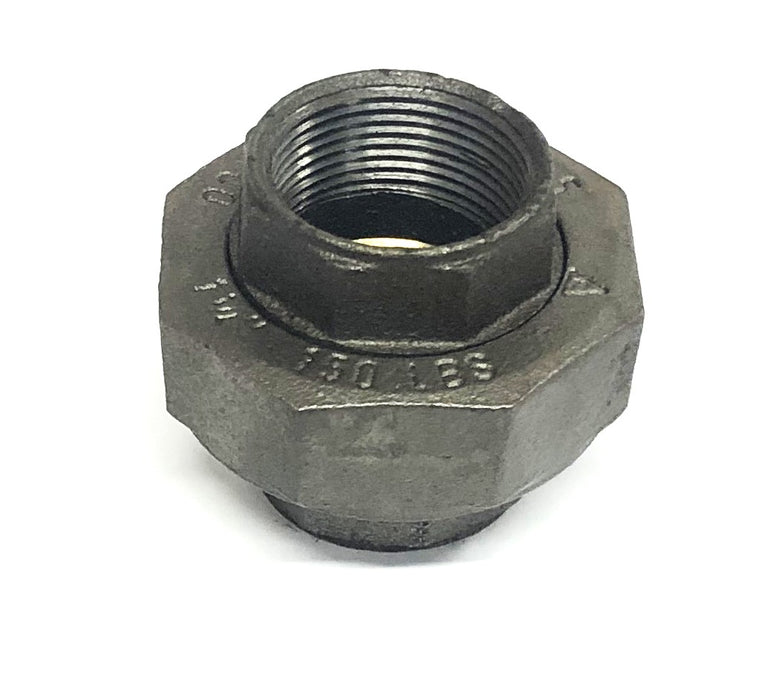 Unbranded 1-1/4 Inch Threaded Pipe Union 150 LBs NOS