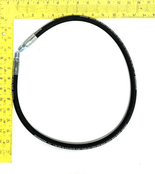 Western 38 Inch Angle Cylinder Pressure Hose 55020K [Lot of 3] NOS